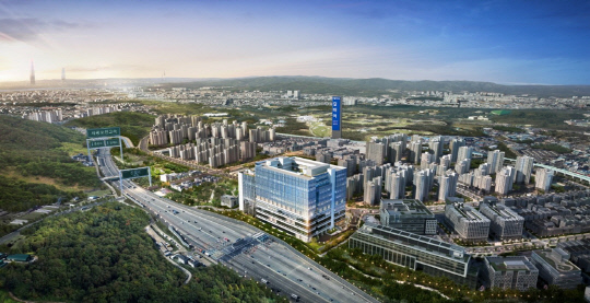 현대 테라타워구리갈매 지식산업센터 광역 조감도